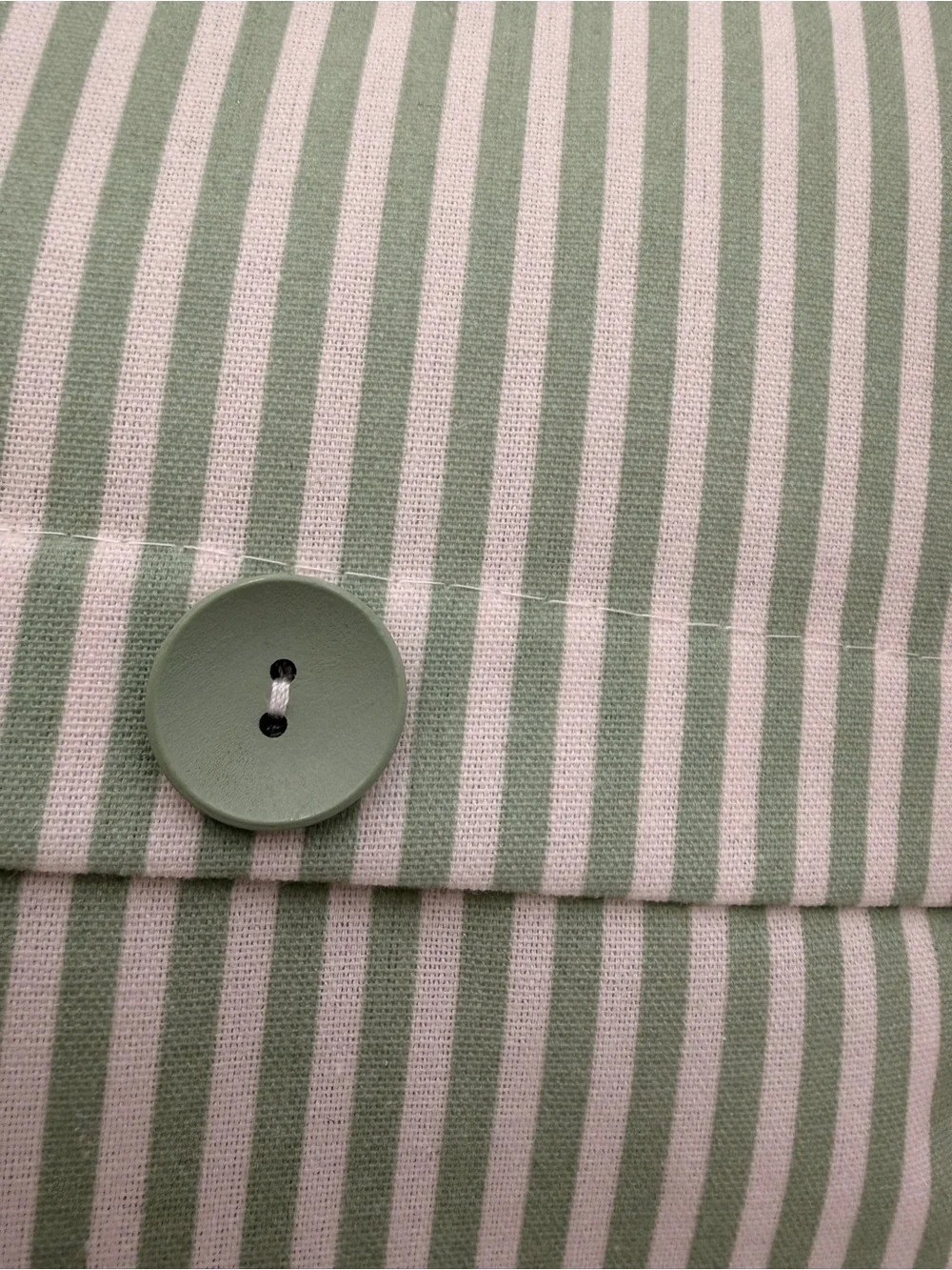 2 Striped Decorative Pillow - Beige and Green - Beige and Tan 18” X 18”